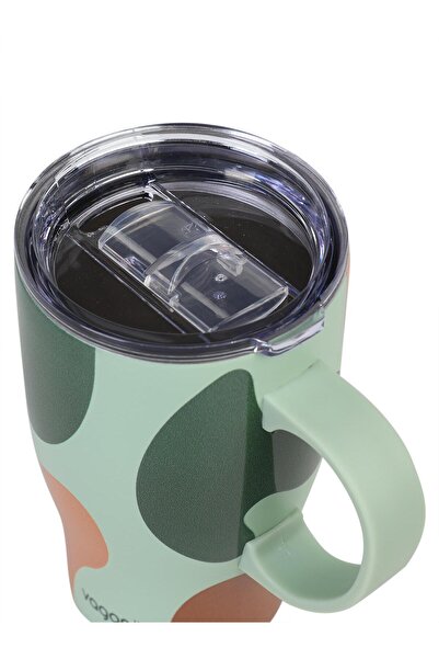 Vagonlife Steel Thermos Flask 480 Ml-Green