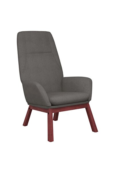 vidaxl Scaun de relaxare, gri deschis, material textil