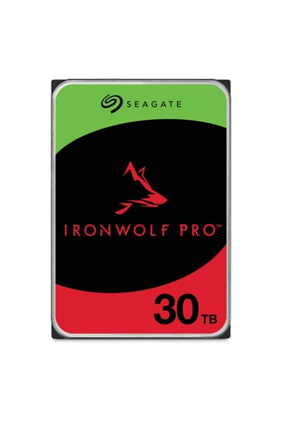 Seagate 30 TB 3.5 IRONWOLF PRO SATA3 7200RPM 256MB ST30000NT011 (5 YIL RESMI ...