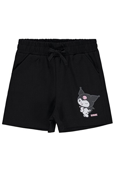 kuromi Κοριτσίστικο σορτς 6-9 ετών - Μαύρο