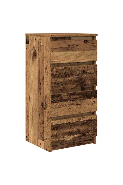 vidaxl Bufetă din lemn vechi 37,5x35x76 cm din lemn prelucrat