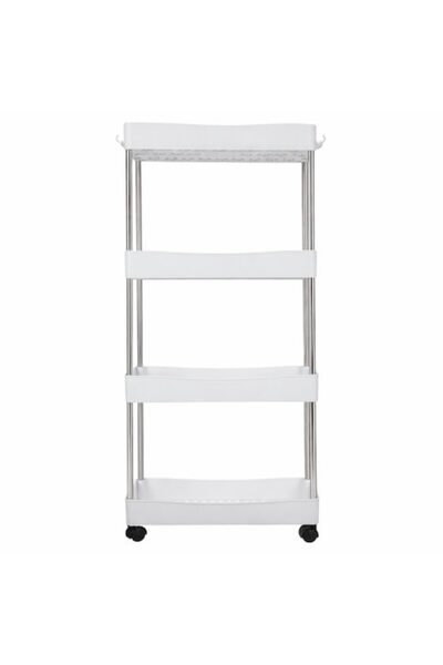 Ruhhy Mobile Kitchen/Bathroom Shelf with Wheels