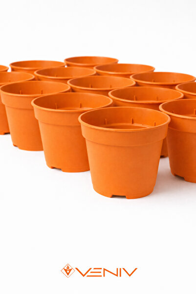 10 Seedling Growing Replica Pots 8.5 cm