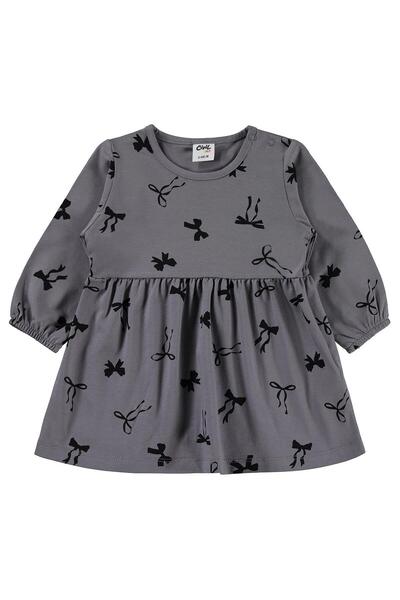 Civil Baby Set de jile și rochie cu imprimeu cu funde asortate, pentru 6-18 l...