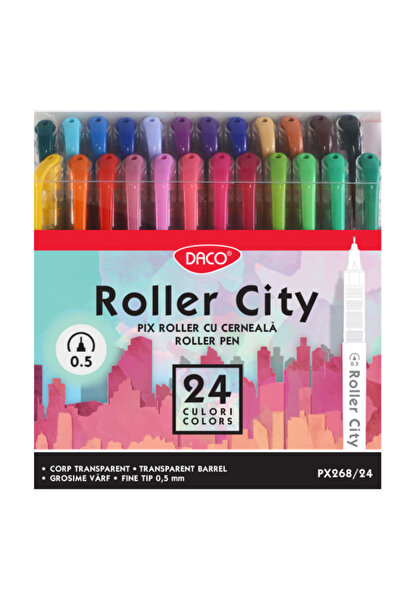 daço Set de 24 role Pix City DACO PX268/24