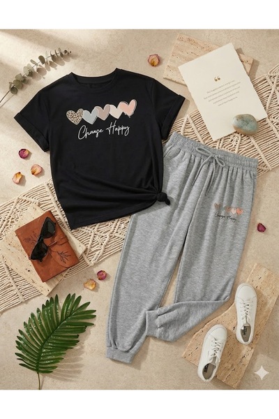 PENTHİLUS طقم نسائي من قطعتين - طقم نسائي مع بنطلون