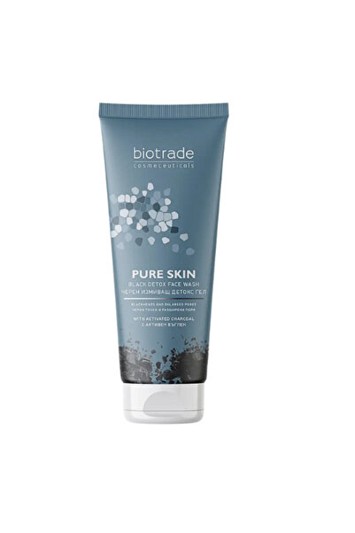 BIOTRADE Detoxikačný čistiaci gél s aktívnym uhlím Pure skin 200ml