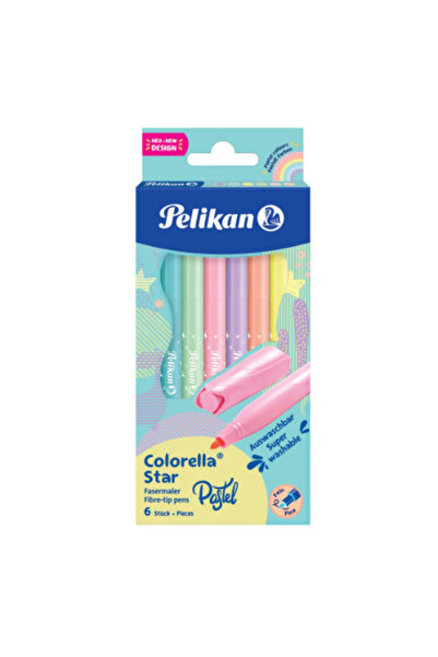 Pelikan SET OF 6 COLORELLA STAR C302 MARKERS