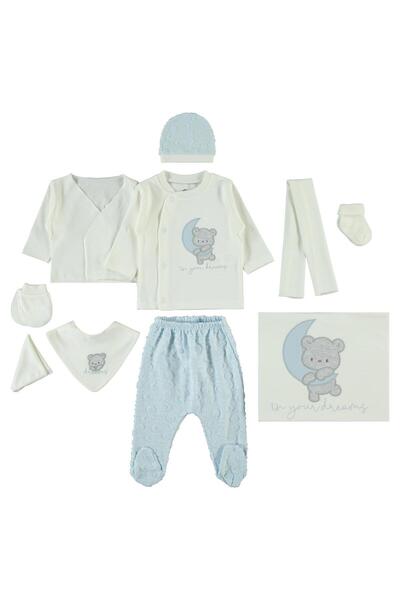 Civil Baby Baby Boy 10-Piece Bodysuit Set - Blue