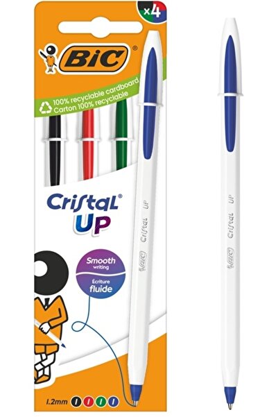 Bic Pix BIC, Cristal Up, diverse culori, 4 buc/set