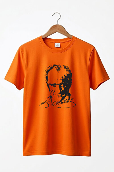 WİDİ Unisex Βαμβάκι Απριλίου Μουστάφα Κεμάλ ΑΤΑΤΟΥΡΚ με τύπωμα 29 Οκτωβρίου Κ...