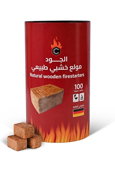 ALJOOD CHARCOAL مولع خشبي , 100 قطعة