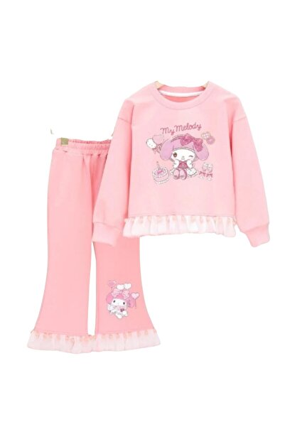 Petityu Σετ φόρμας My Melody για άνοιξη/φθινόπωρο, χαριτωμένο ροζ σετ φόρμας ...