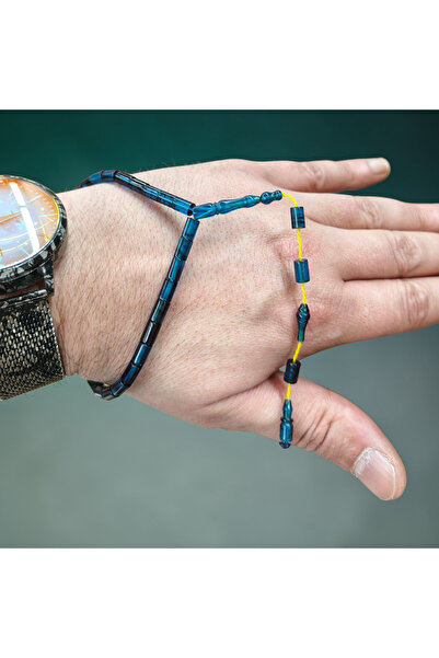 İnan Tesbih Full Cut Model Ankle-Length Master Made Fire Amber Prayer Beads