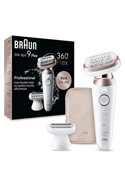 Braun Mătase-épil 9 9-030 Flex 360° Umed și Uscat