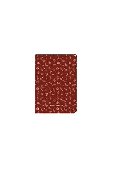 KESKİN COLOR Keskin 15.5 X 21 Dotted Hardcover Bullet Journal Notebook - Burg...