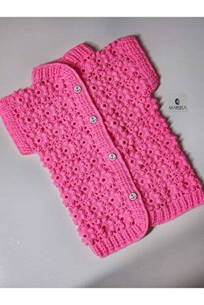 örgü سترة أطفال منسوجة يدويًا من مارسيلا