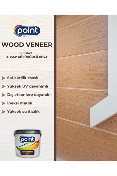 Point Boya WOOD VENEER - Ahşap Görünümlü Dekoratif Boya