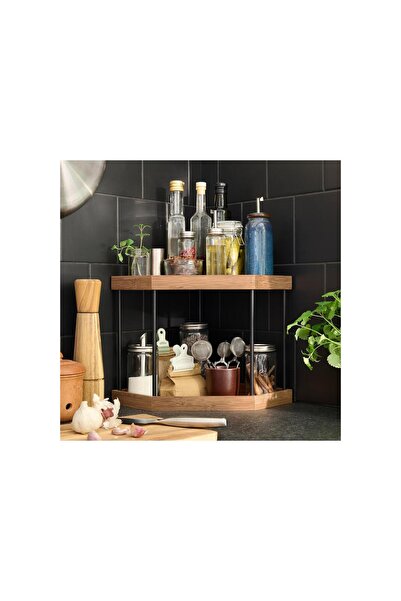 IKEA منظم سطح الطاولة، بامبو، 28x28x28 سم