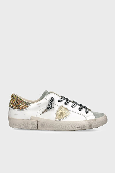 Philippe Model جلد حذاء مزين بالترتر حذاء رياضي SHOES PRLDVG07VG07