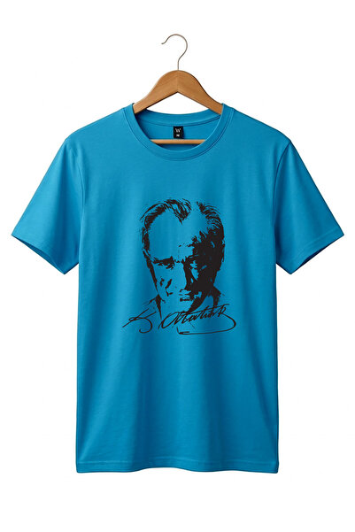 WİDİ Unisex Βαμβάκι Απριλίου Μουστάφα Κεμάλ ΑΤΑΤΟΥΡΚ με τύπωμα 29 Οκτωβρίου Κ...