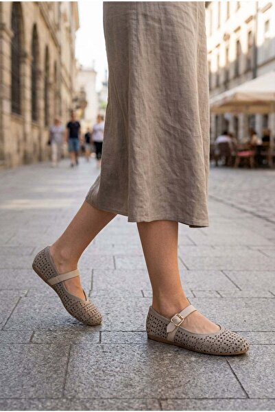 Stilbagshoes كايلا مطبوعة بالليزر أصلية DE جلد ADIN BAB حذاء مسطح ZON