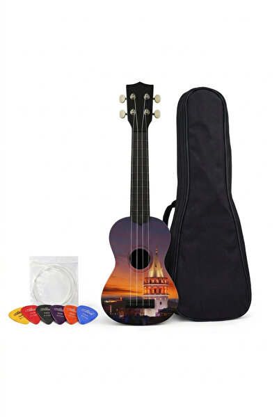 gonzales Σοπράνο Ουκουλέλε με σχέδιο Γαλάτα