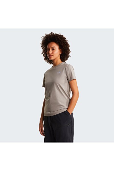 THE NORTH FACE تي شيرت نسائي بأكمام قصيرة من W Evolution Simple Dome Slm