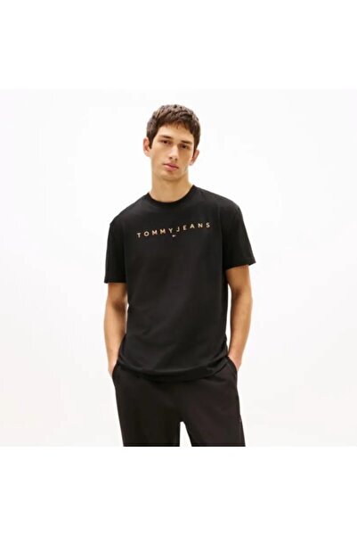Tommy Hilfiger Tricou TJM REG LINEAR LOGO TEE EXT