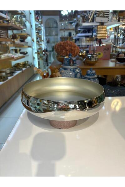 Vitale ΑΣΗΜΕΝΙΟ ΜΠΟΛΟ/ΓΟΝΤΟΥΛΑ ΜΕ ΜΑΡΜΑΡΙΝΕΣ ΠΟΔΑΡΙΚΕΣ ΒΑΣΕΙΣ 26Χ12ΕΚ.