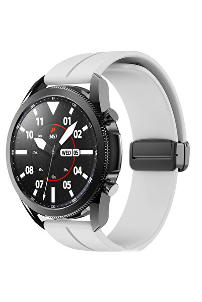 Casey Studios Curea Silicone Metallic Link Huawei Watch GT3 42mm/GT2 42mm/Wat...