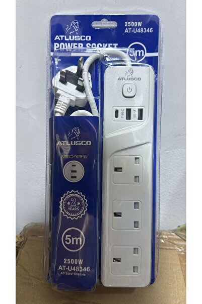 Generic-01 Atlusco power supply with multiple outlets, USB and PD ports, 2500...