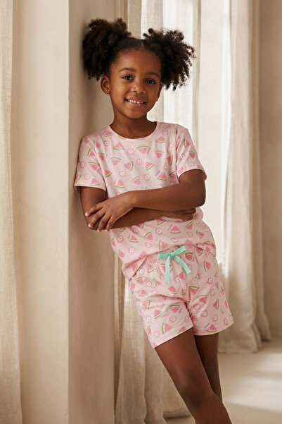 Katia&Bony Σετ παιδικές πιτζάμες με σορτς Karpuz Με σχέδιο