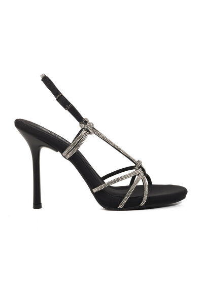 Aspor Black Women's Evening Dress Shoes