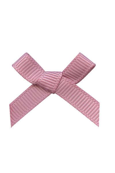 Vipfoni Handmade Ready-Made Bow Plain Tiny Grosgrain Ribbon 1 cm 25 Pieces