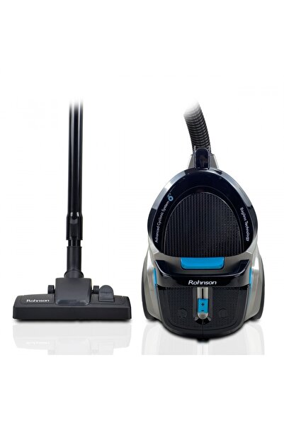 ROHNSON Aspirator ciclonic fără sac, R1245, 3 L, 800W, 2 filtre Hepa, 80 Db, ...
