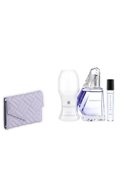 AVON Set Perceive – Parfum + Mini parfum + Deodorant + Portofel