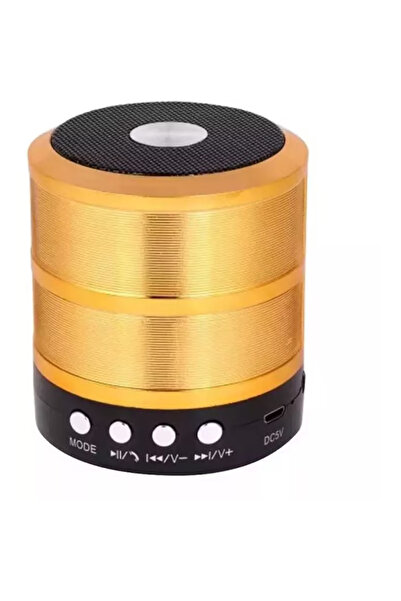 OEM Boxă wireless aurie, corp metalic, sunet de înaltă calitate, Bluetooth și...