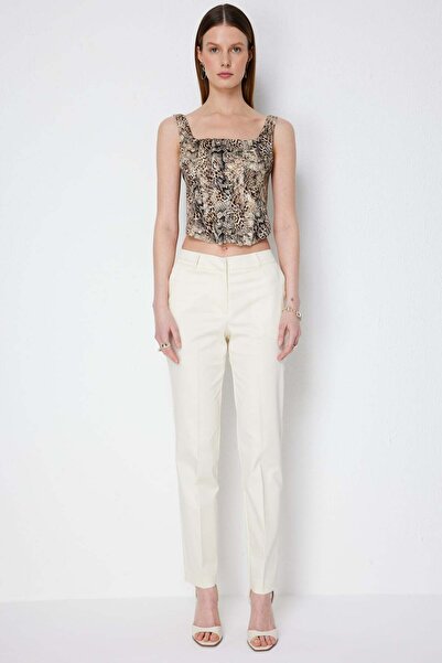 Ekol Slim Leg Trousers with Side Pockets