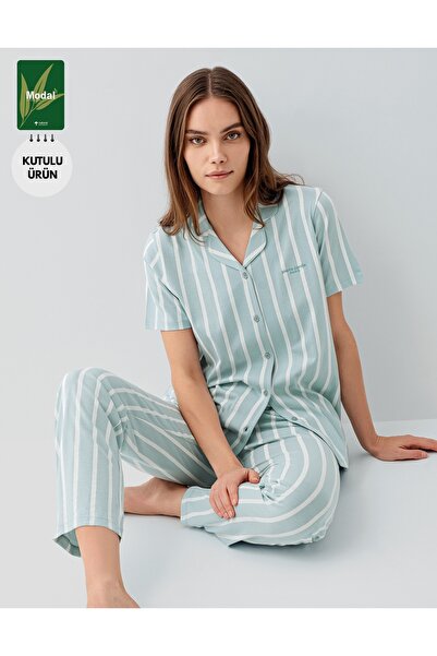Pierre Cardin Set de pijamale pentru femei Softly basic cu mâneci scurte, cu ...