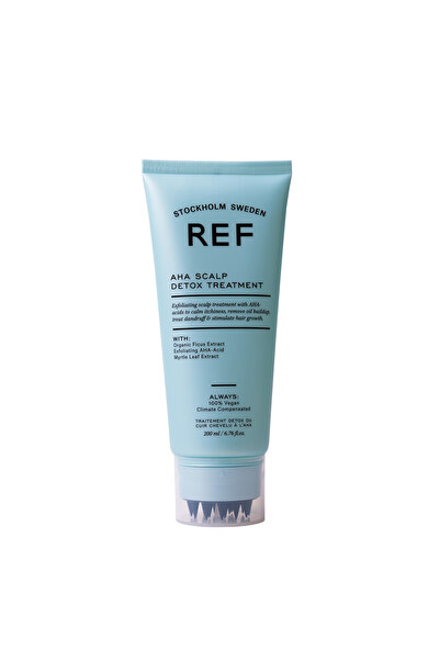 REF STOCKHOLM REF AHA Scalp Detox Treatment 200 ML 10-in-1 - AHA Saç Derisi D...