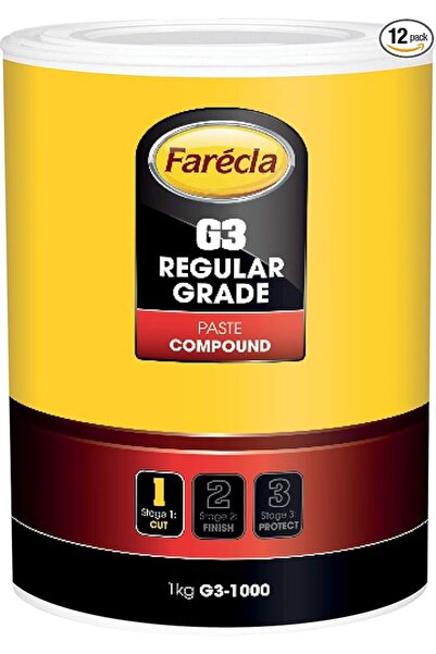 Farécla معجون تلميع السيارات G3 العادي 1 كجم - تلميع احترافي للسيارات وإزالة ...