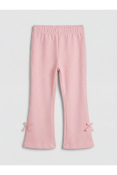 LC Waikiki LCW Παιδικό Ροζ Λεπτομέρεια με φιόγκο Κοριτσίστικο Ισπανικό Κολάν ...