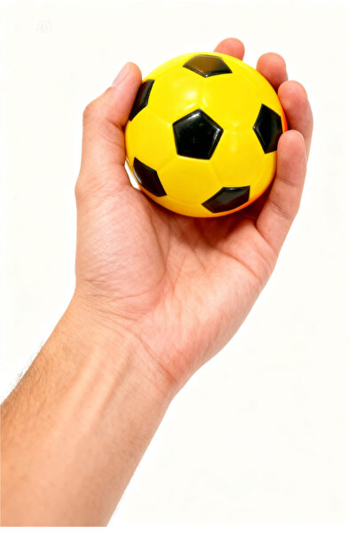 Glanart avuç içi stres topu, esnek el egzersizi topu zıpzıp top 7,6 cm 1 adet