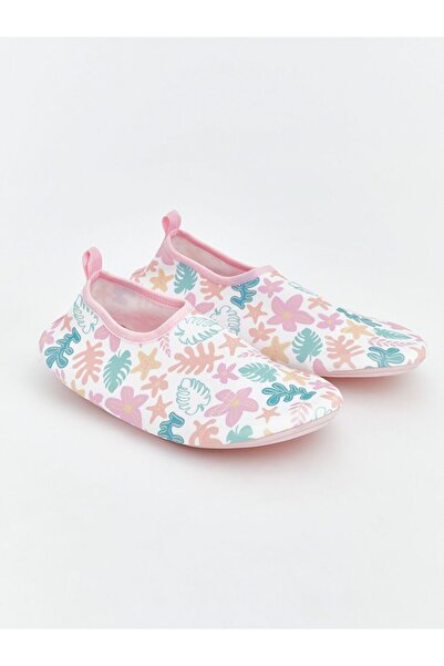 LC Waikiki LCW STEPS Παπούτσια θαλάσσης για κορίτσια με σχέδια λουλουδιών και...