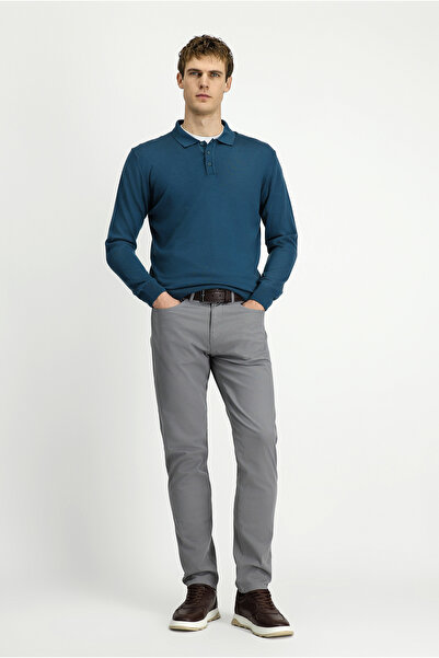 Kiğılı 7 Drop Slim Fit Slim Fit Stretch Fabric Canvas / Chino Trousers