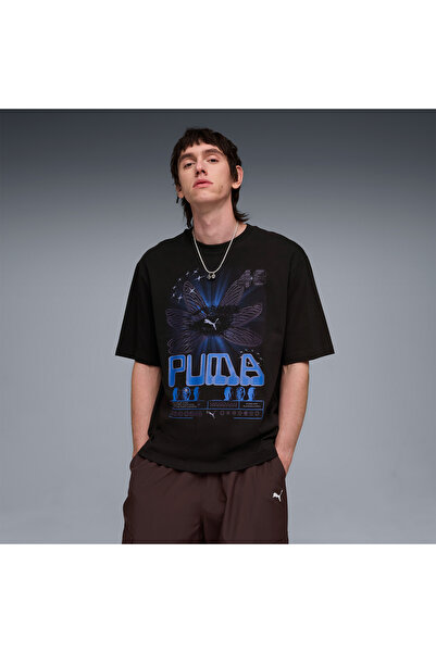 Puma Graphic Men's Black T-Shirt