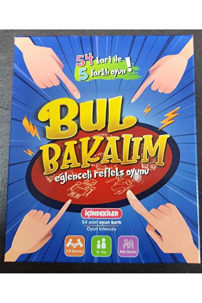 Empressco Bul Bakalım Oyunu İlkokul Ortaokul Akıl Zeka Kutu Oyunu