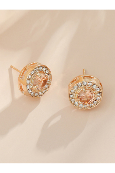 Take Two By Styli Embellished Stud Earrings
