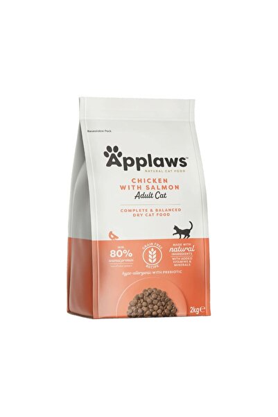 Applaws Cat Adult Somon cu Pui, 2 kg